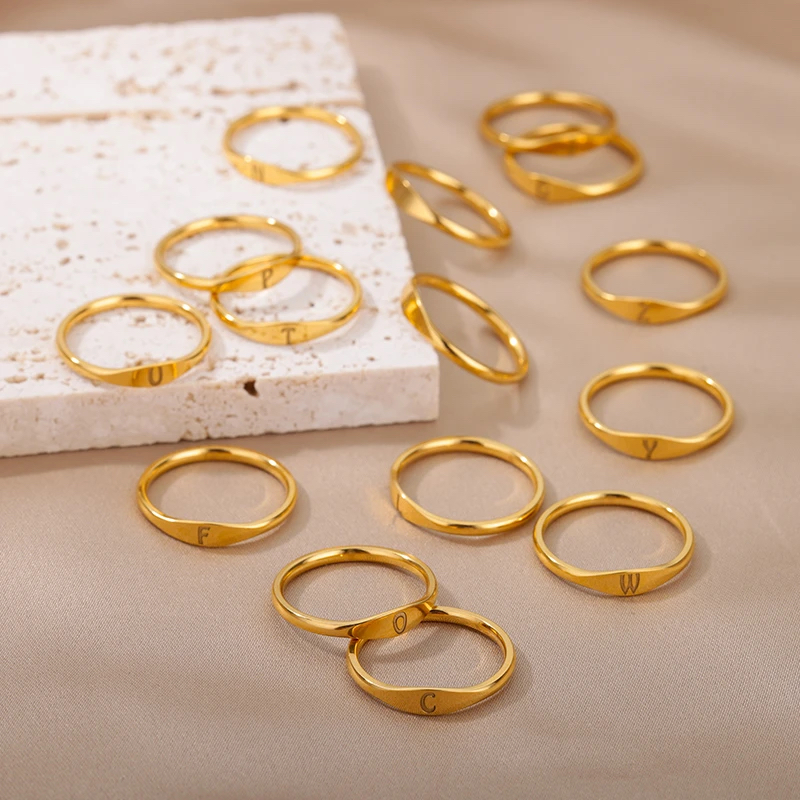 10kt Two-tone Gold Mens Round Diamond K Letter Ring – Splendid Jewellery